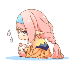 Elf & Owl sticker #5010353