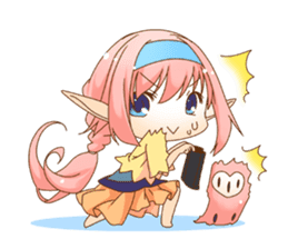 Elf & Owl sticker #5010361