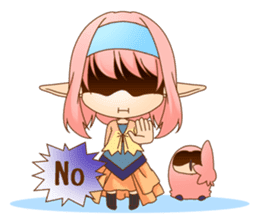 Elf & Owl sticker #5010367