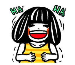 black&white friends sticker #5010503