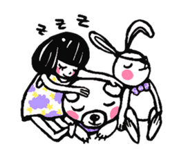 black&white friends sticker #5010507