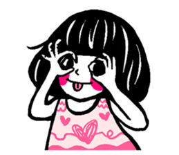 black&white friends sticker #5010514