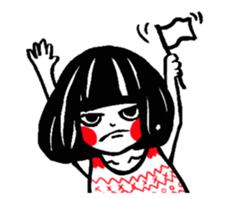 black&white friends sticker #5010530