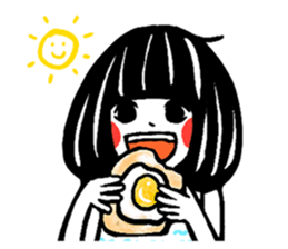 black&white friends sticker #5010534