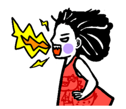 black&white friends sticker #5010539