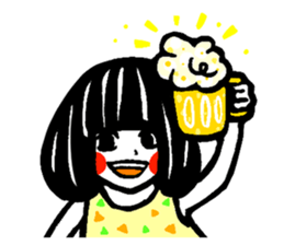 black&white friends sticker #5010541