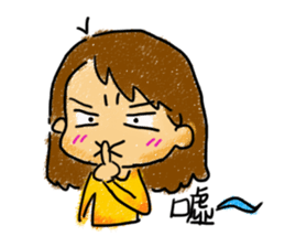 Secretary Mati sticker #5010766