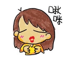 Secretary Mati sticker #5010771