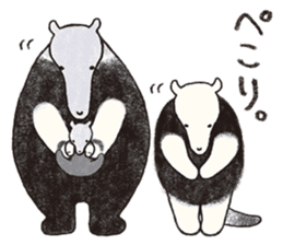 Anteater and Giant Anteater sticker #5011196