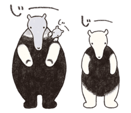 Anteater and Giant Anteater sticker #5011204