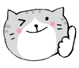 The real stray cat trio sticker #5011795