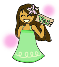 One day of "Hula - ko" sticker #5011866