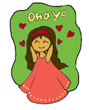 One day of "Hula - ko" sticker #5011872