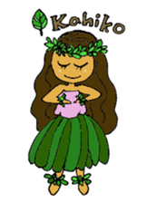 One day of "Hula - ko" sticker #5011880