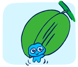 Polka-dotted CHON PI sticker #5012744