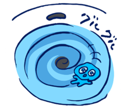 Polka-dotted CHON PI sticker #5012752