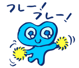 Polka-dotted CHON PI sticker #5012757