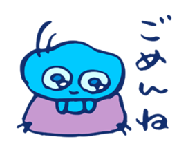 Polka-dotted CHON PI sticker #5012759