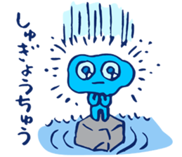 Polka-dotted CHON PI sticker #5012764