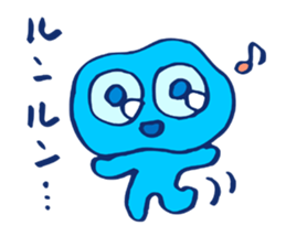 Polka-dotted CHON PI sticker #5012772