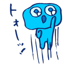 Polka-dotted CHON PI sticker #5012775