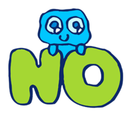 Polka-dotted CHON PI sticker #5012777