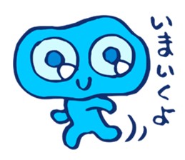 Polka-dotted CHON PI sticker #5012778