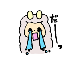 kuma and alpaca sticker #5012794