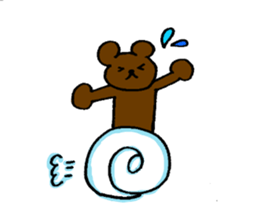 kuma and alpaca sticker #5012819