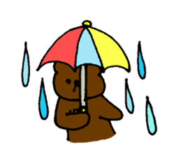 kuma and alpaca sticker #5012820