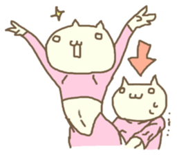 Cat? No, I'm man. sticker #5013214