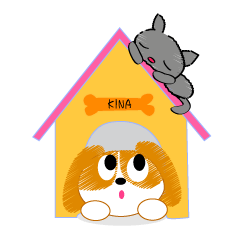 Healthy child Kinako of Beagle