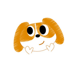 Healthy child Kinako of Beagle sticker #5013302