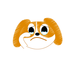 Healthy child Kinako of Beagle sticker #5013303