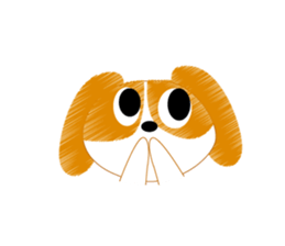 Healthy child Kinako of Beagle sticker #5013304