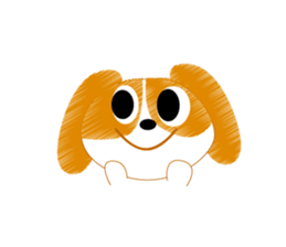 Healthy child Kinako of Beagle sticker #5013306