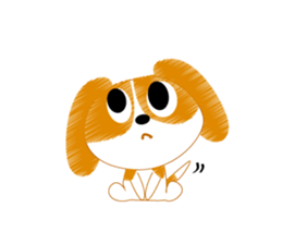 Healthy child Kinako of Beagle sticker #5013307