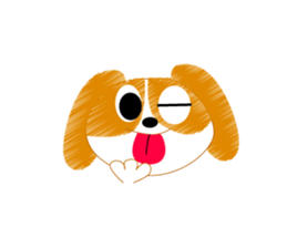 Healthy child Kinako of Beagle sticker #5013309