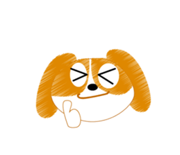 Healthy child Kinako of Beagle sticker #5013310