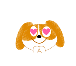 Healthy child Kinako of Beagle sticker #5013311