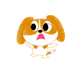 Healthy child Kinako of Beagle sticker #5013312