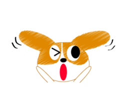 Healthy child Kinako of Beagle sticker #5013315