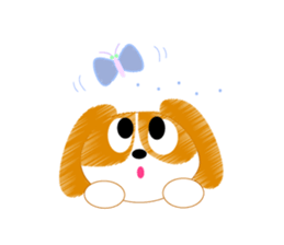 Healthy child Kinako of Beagle sticker #5013326