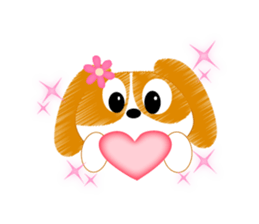Healthy child Kinako of Beagle sticker #5013328