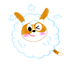 Healthy child Kinako of Beagle sticker #5013329