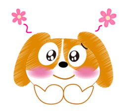 Healthy child Kinako of Beagle sticker #5013333