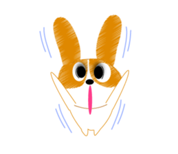 Healthy child Kinako of Beagle sticker #5013339