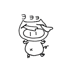 very pretty pig Sticker sticker #5013637