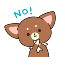 Dog that a part is fluffy sticker #5013783