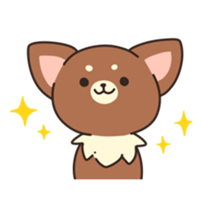 Dog that a part is fluffy sticker #5013816